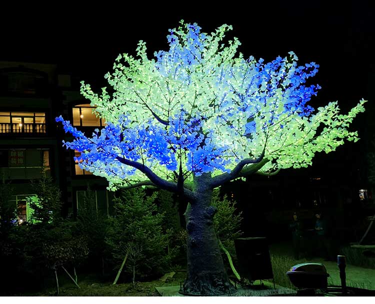 Smart Pixel LED Tree Light - RGB Music-Sync Outdoor Decor RGB Tree Light