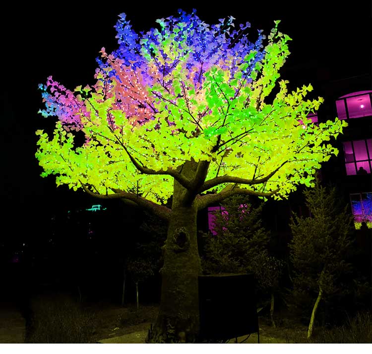 Weatherproof Smart Tree Light - RGB Pixel Weeping Willow Outdoor Lights RGB Tree Light