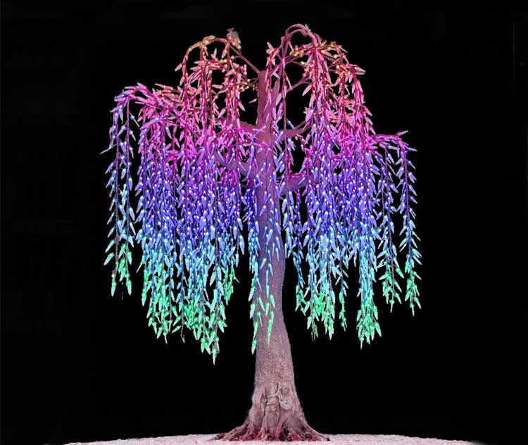 RGB Willow Tree Light