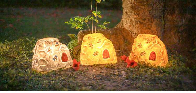 Garden Decor with Light