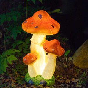 Solar LED Mushroom Lights