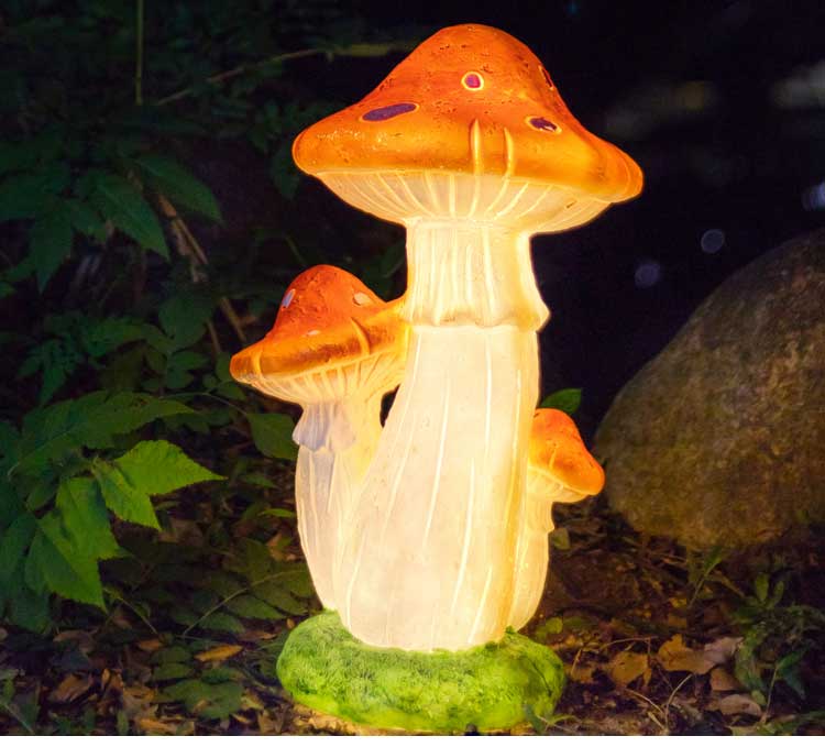 Solar Mushroom Lights