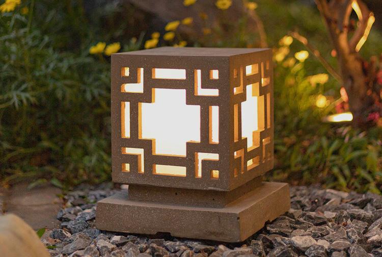 Garden Pillar Lamp