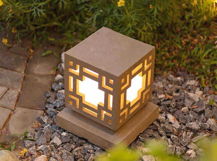 Garden Pillar Lamp