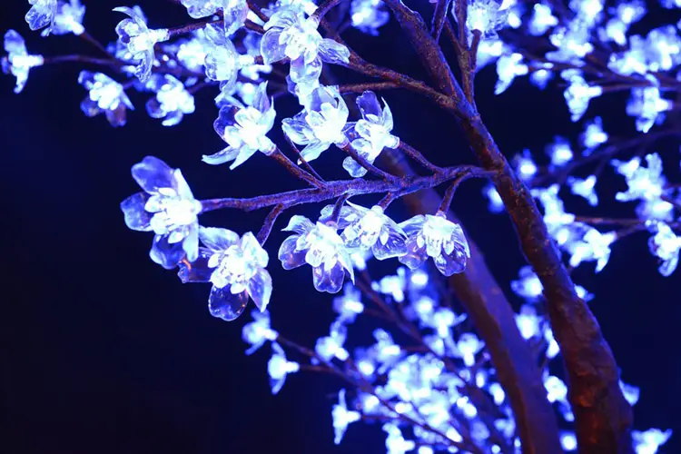 led sakura tree