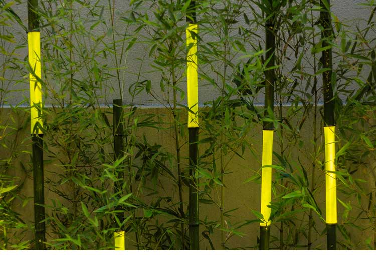 bamboo light fixture