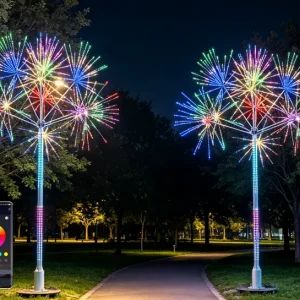 LED Firework Lights