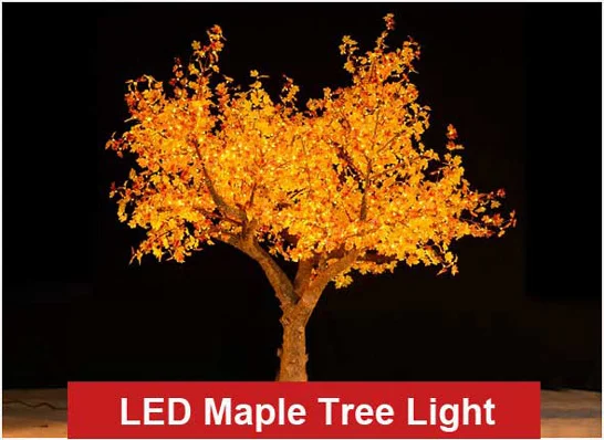 led maple tree